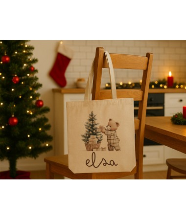 Bolsa Eco Oso con Árbol de...