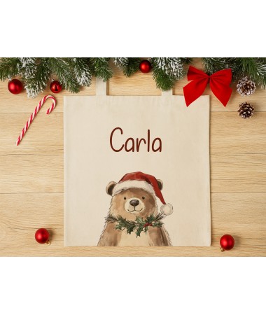 Bolsa Eco de Oso navideño...