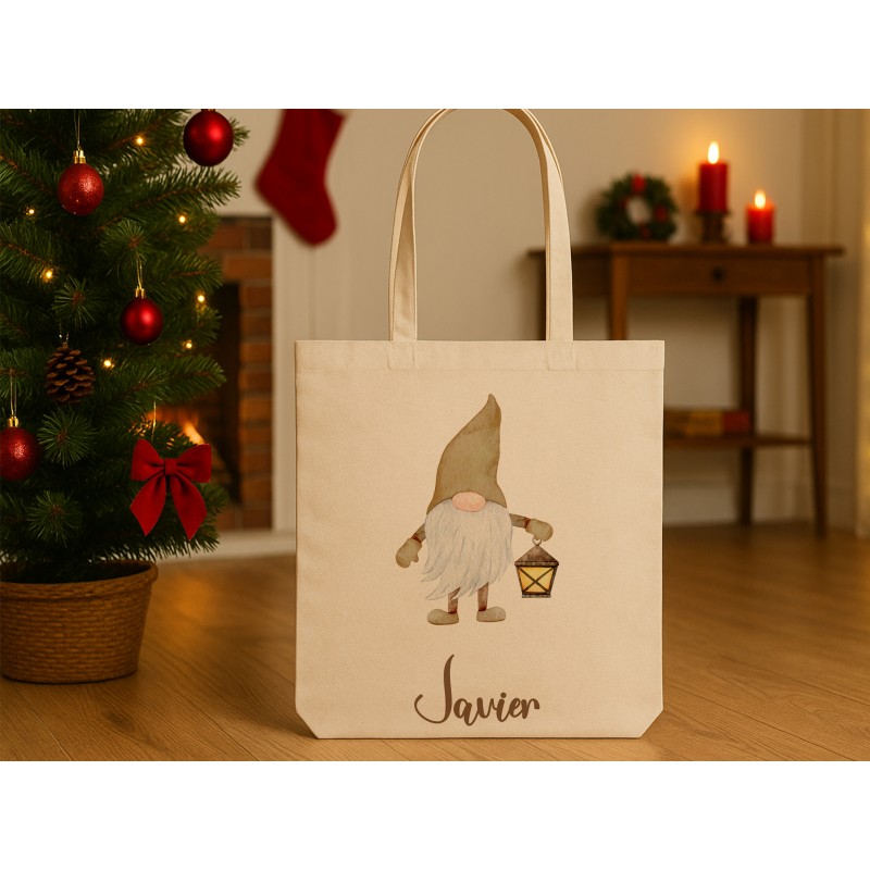 Bolsa Eco de Gnomo con Farolillo Bolsa Eco de Gnomo con Farolillo