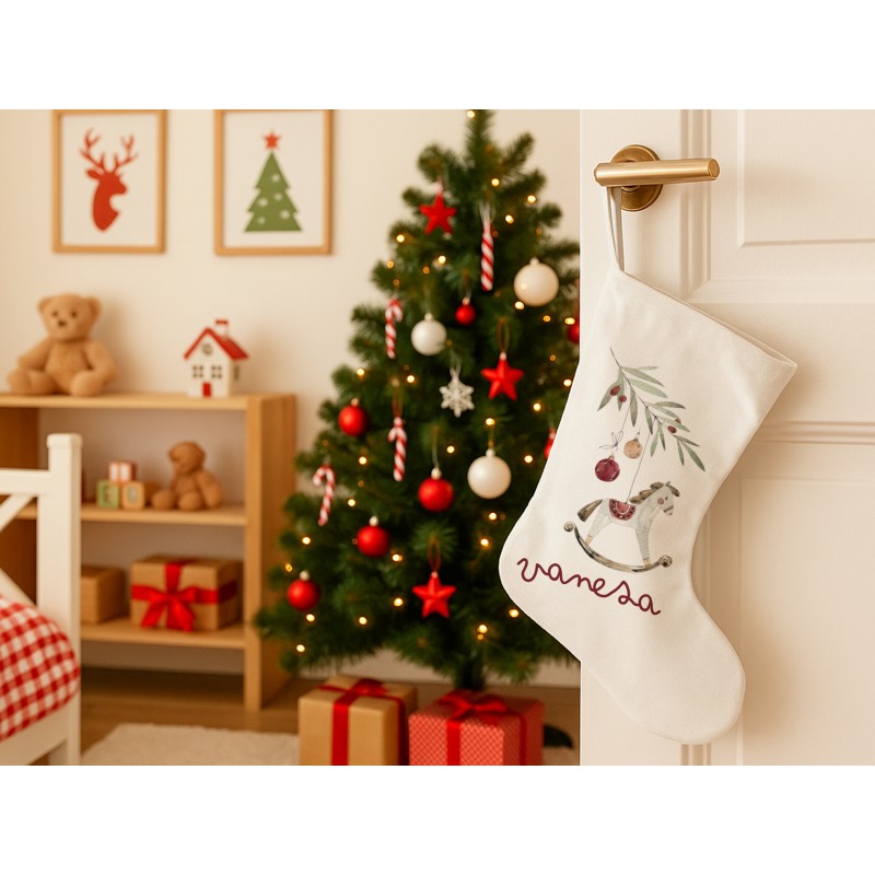 Calcetines de navidad Caballito Calcetines de navidad Caballito