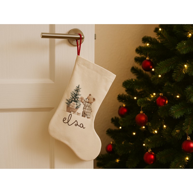 Calcetín de regalo especial Árbol de... Calcetín de regalo especial Árbol de...