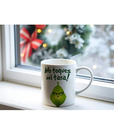 Taza del Grinch “No toques...