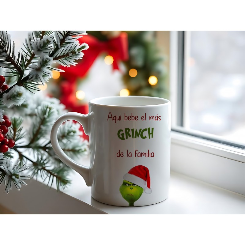 Taza del Grinch “el más Grinch de la... Taza del Grinch “el más Grinch de la...