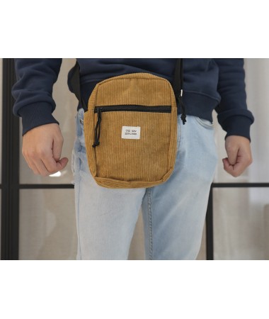 Bolso hombre pana