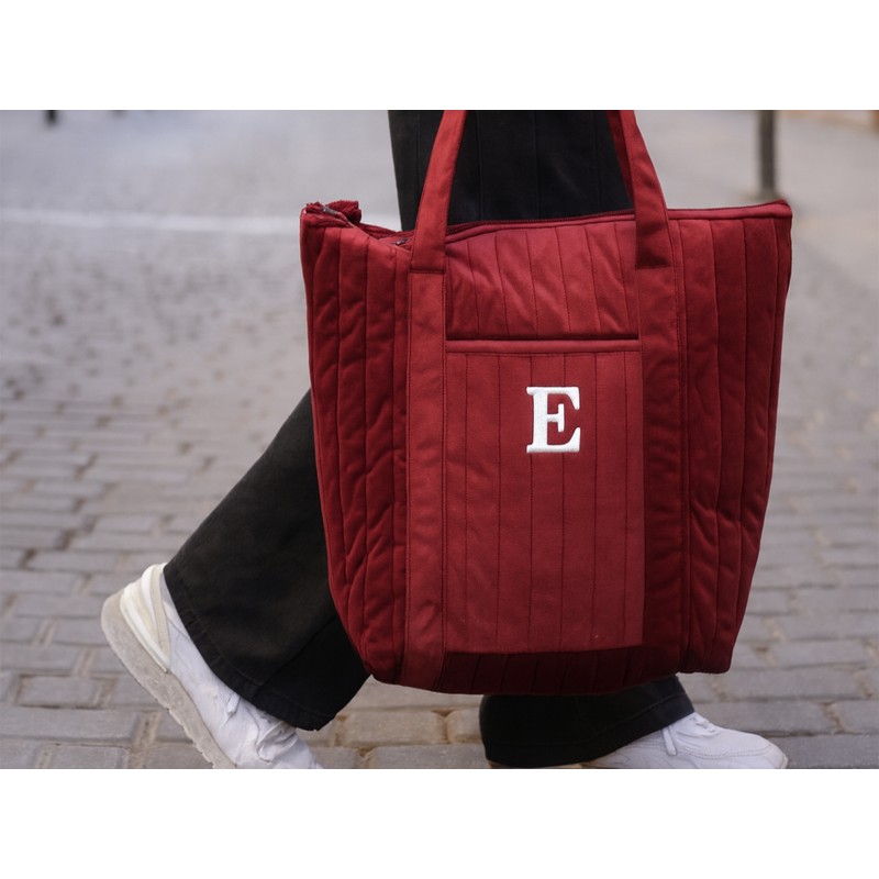 Bolso con cremallera terciopelo Bolso con cremallera terciopelo