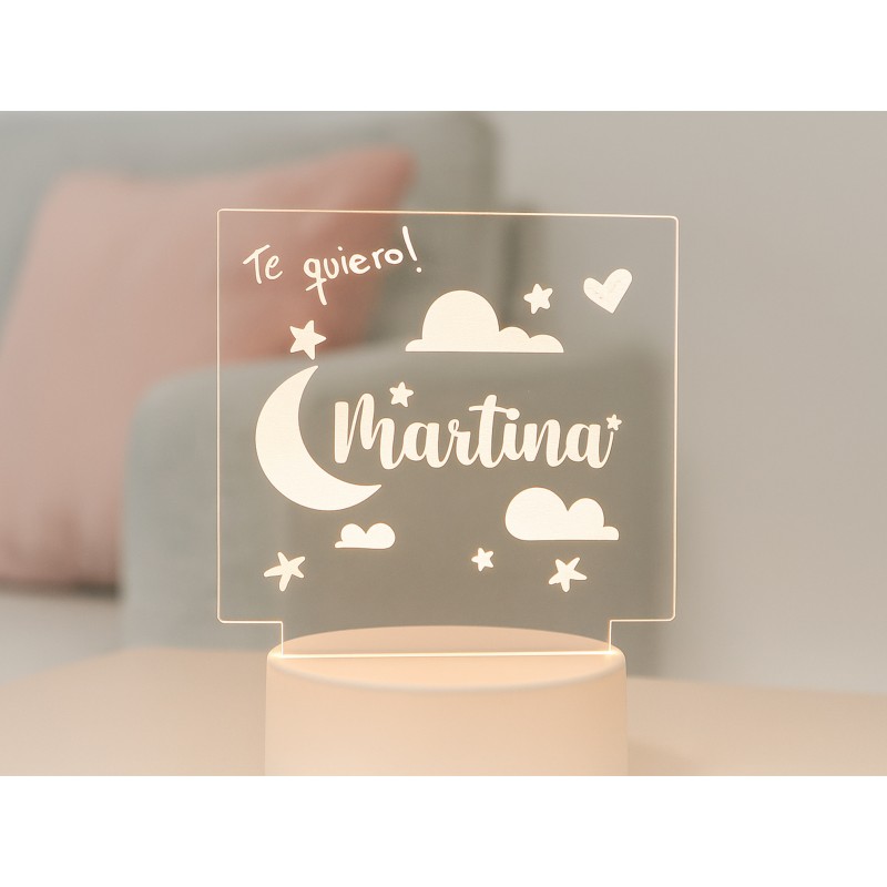 Lámpara personalizable led con...