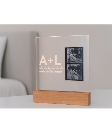 Lámpara para fotos con led...