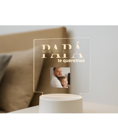 Lámpara personalizable led...