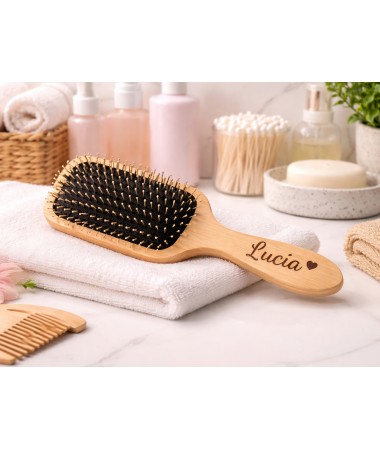 Cepillo madera personalizable