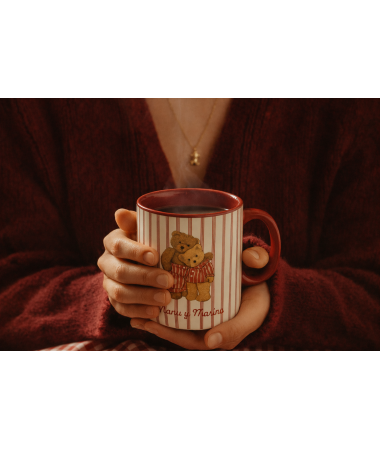 Taza burdeos especial San...