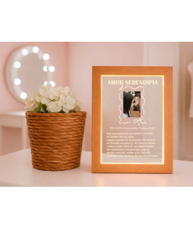 Lámpara led amor serendipia