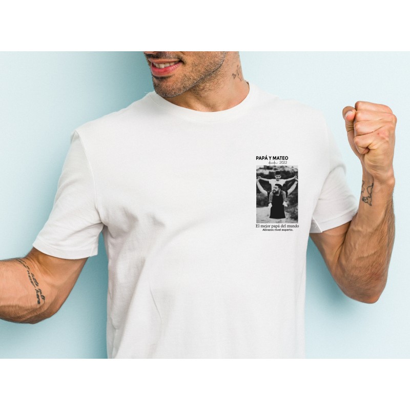 Camiseta personalizada especial fotos