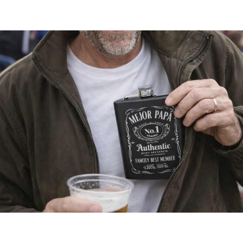 Petaca personalizable de colores...