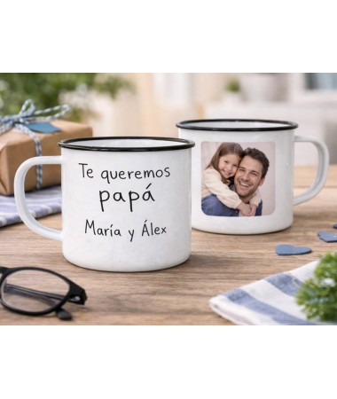 Taza metálica especial guarde