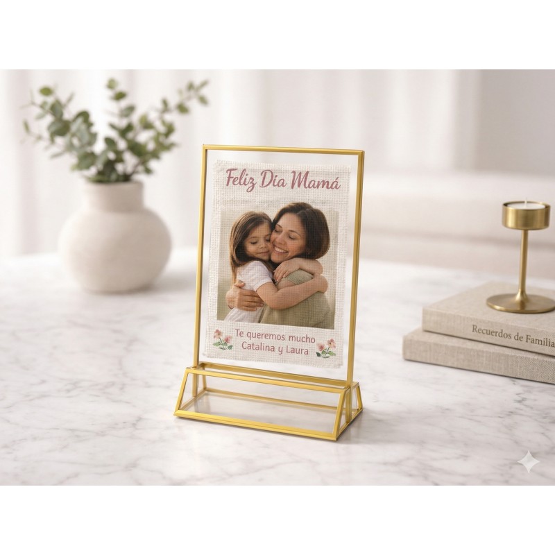 Fotos en tela personalizado para Mamá