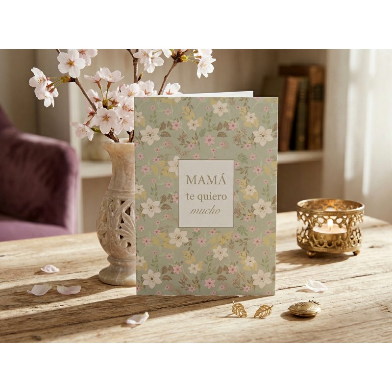 Tarjeta A4 mamá