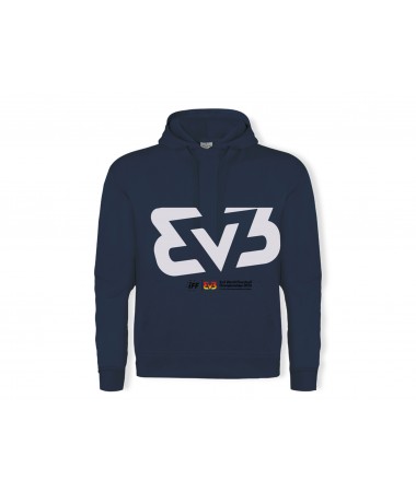 Sudadera con capucha azul...