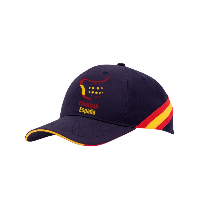 Gorra banda España Floorball