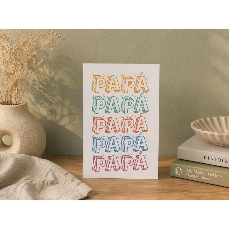 Tarjeta papa
