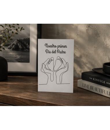 Tarjeta felicitación primer...