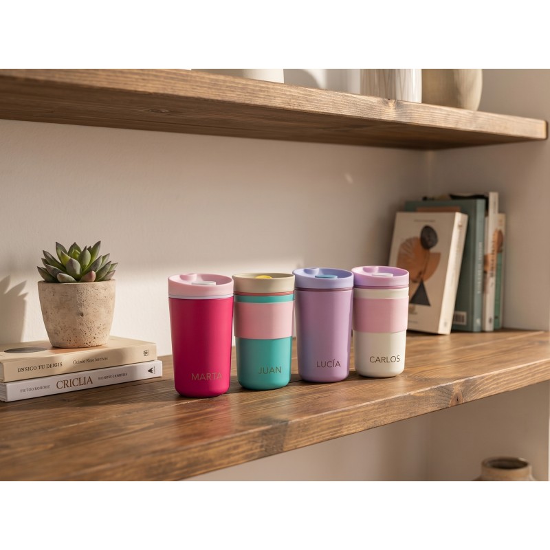 Vaso termo bicolor