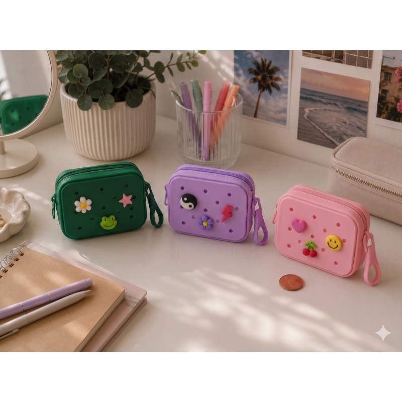 Bolso monedero pin