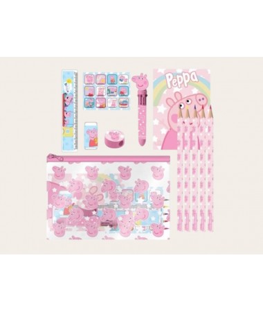 Set papelería Pepa Pig