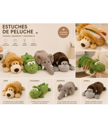 Estuche infantil animales