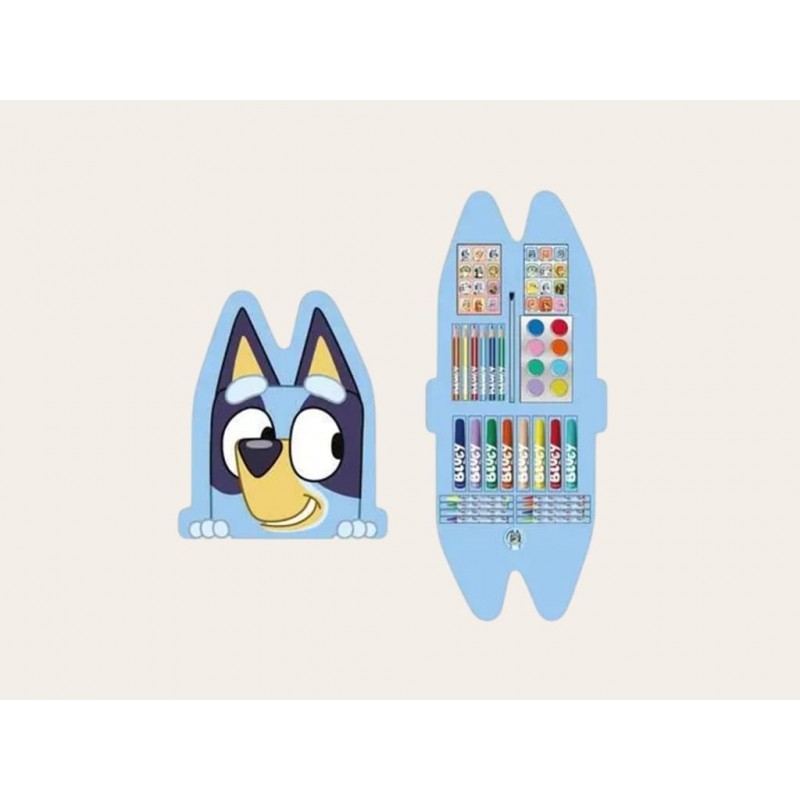 Set de papelería de Bluey