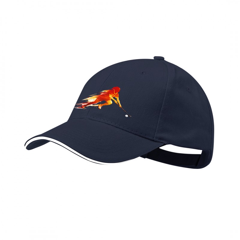 Gorra azul marino Floorball España