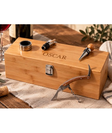 Set de vino personalizado...