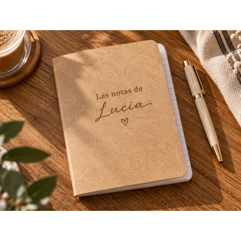 Libretas ecológicas personalizadas