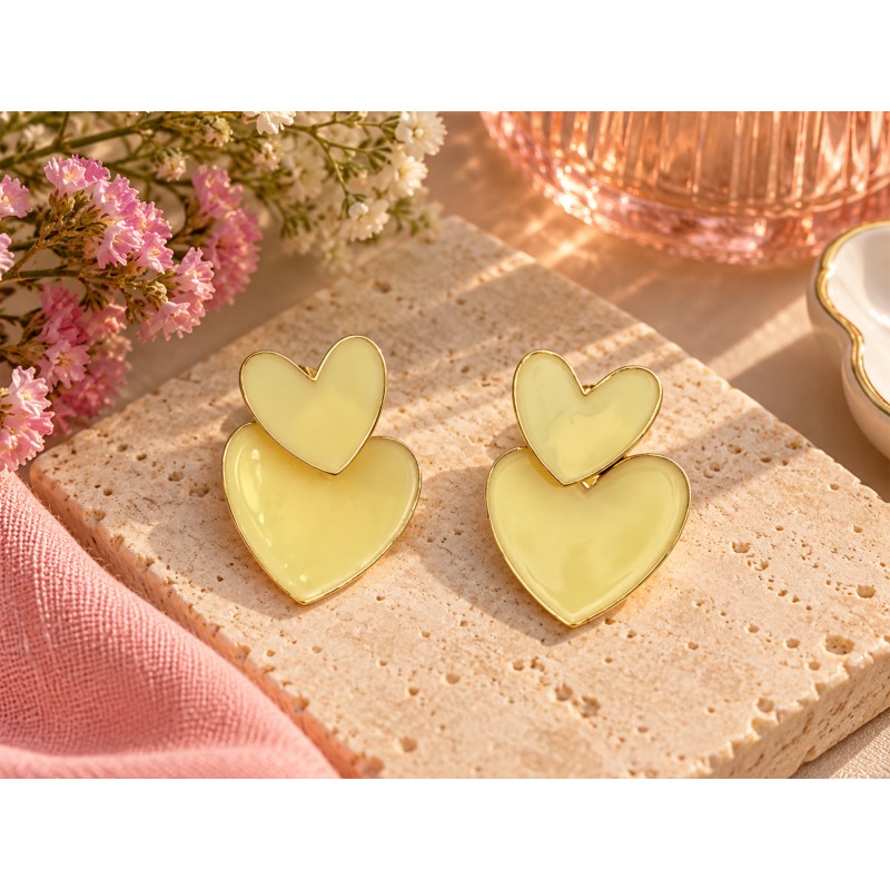 Pendientes corazón