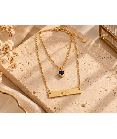 Collar con placa...