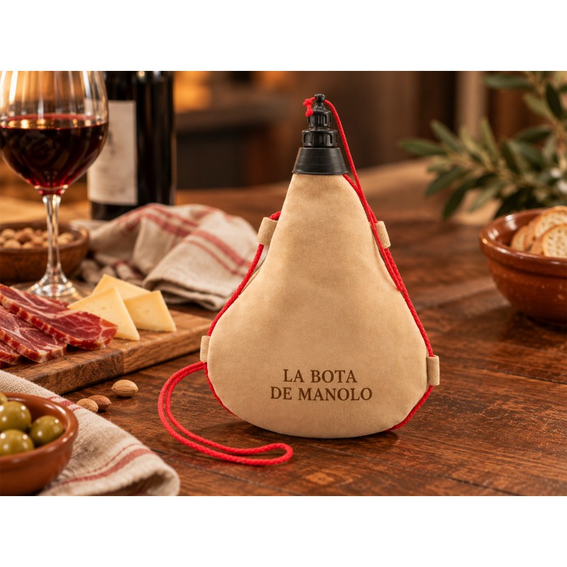 Bota de vino 1litro personalizable