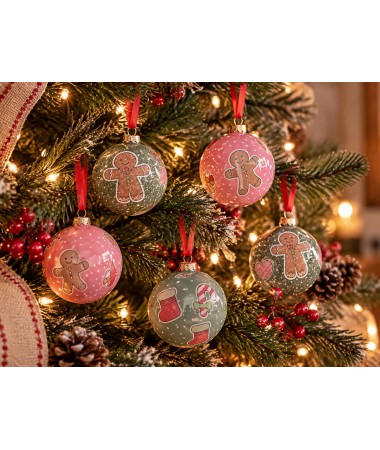 Bola navidad Jengibre