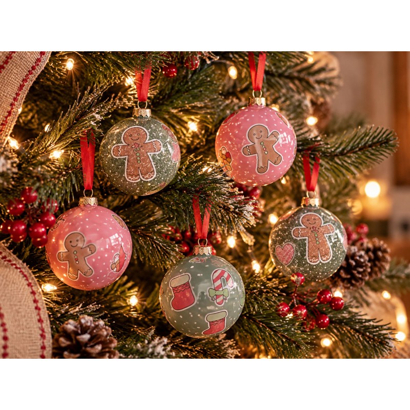 Bola navidad Jengibre
