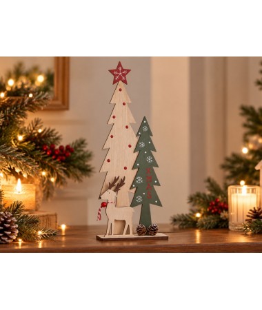 Figura navidad árboles