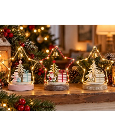 Figura led estrella