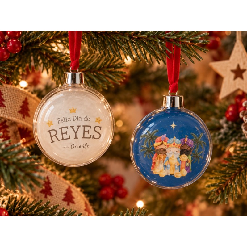 Bola portafotos reyes magos