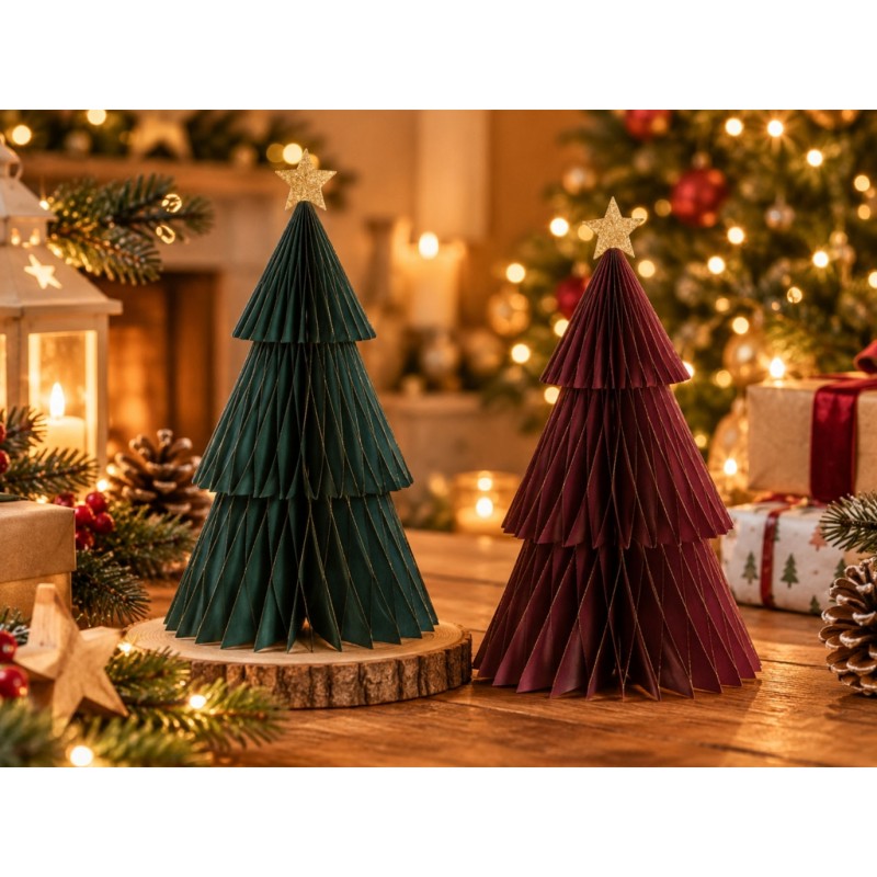 Árbol Papel dorado