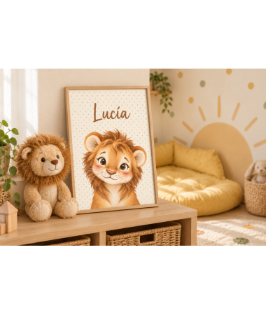 Cuadro infantil León