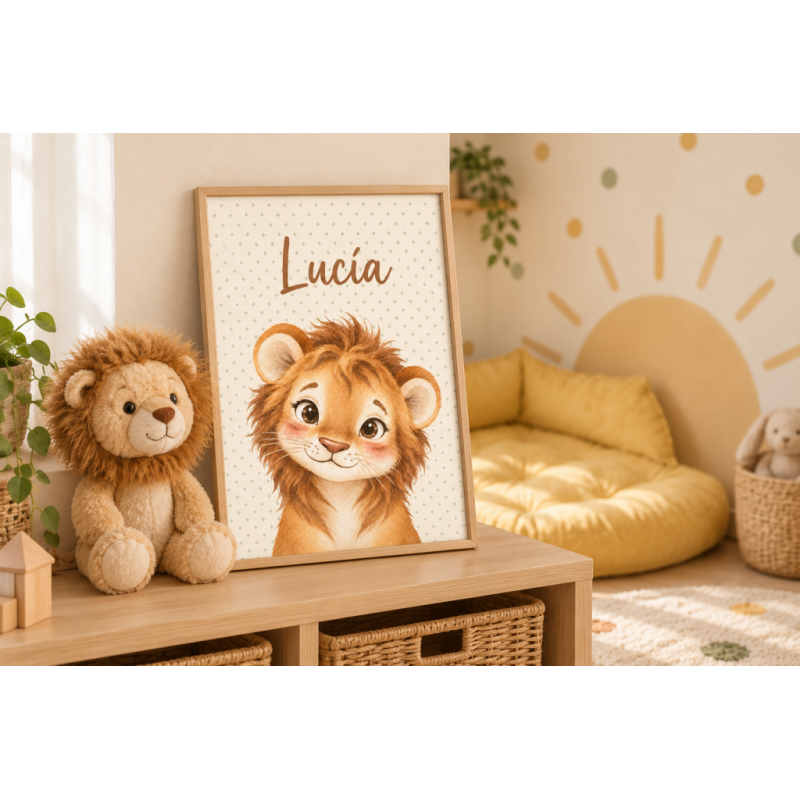 Cuadro infantil León