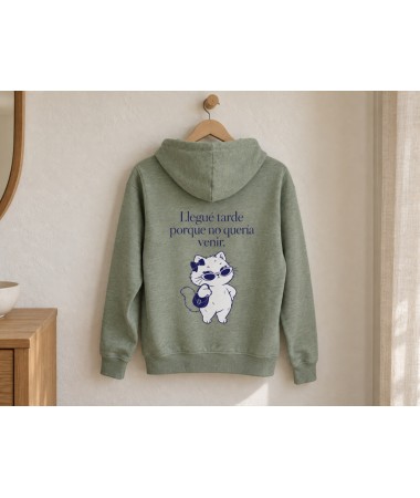 Sudadera no quería venir