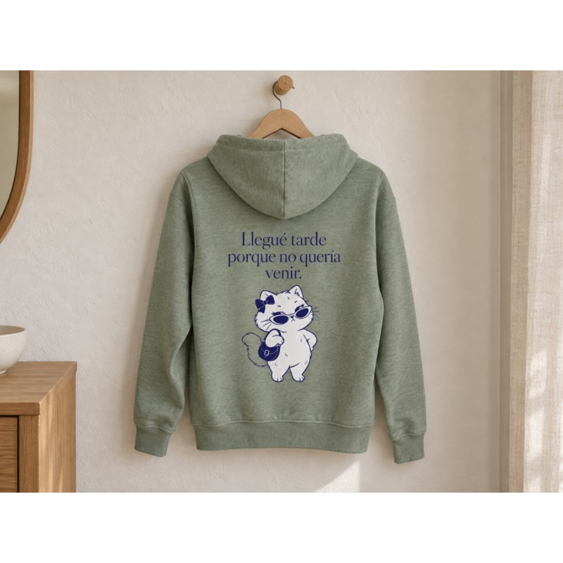 Sudadera no quería venir