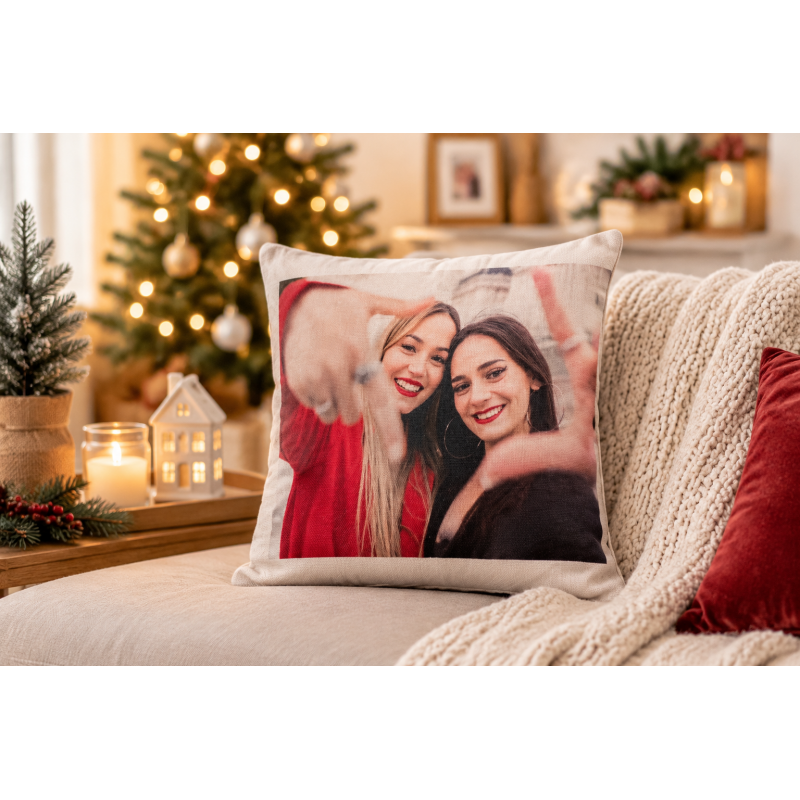 Cojín personalizable con foto